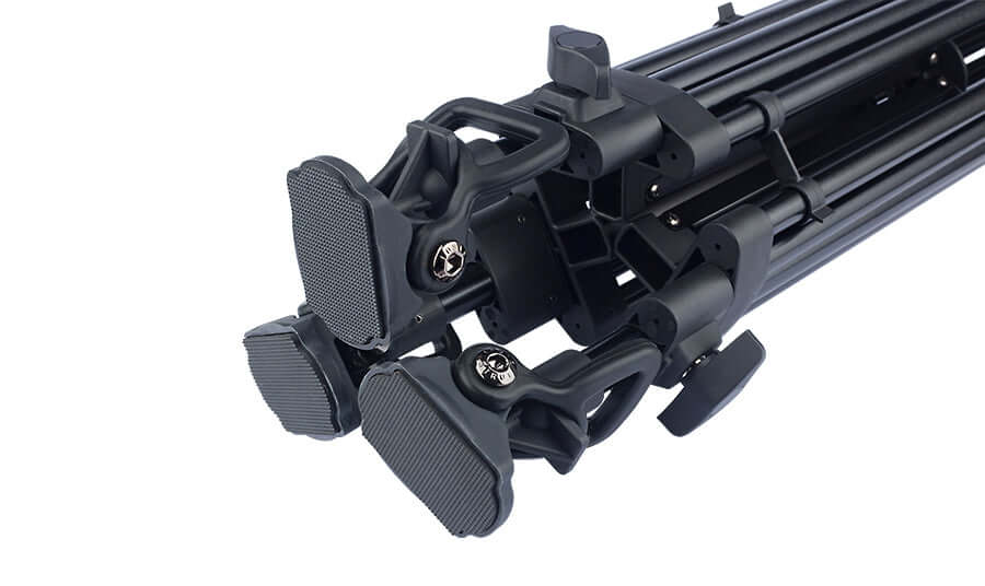 SIRUI SH25 Aluminum Video Tripod with Fluid Head - Image 4