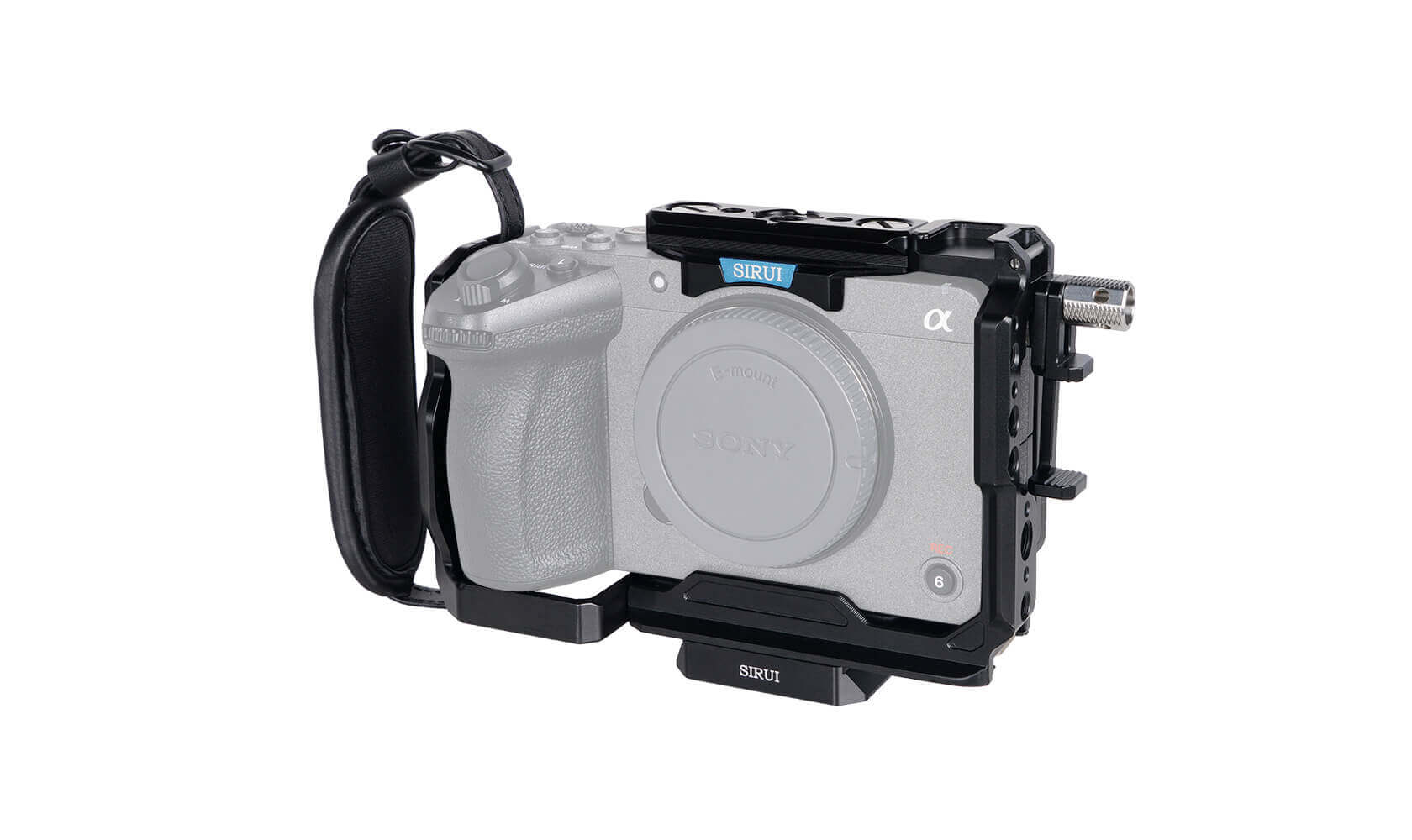 SIRUl Full Camera Cage for Sony FX3/FX30 Compatible with Original XLR Handle - Image 10