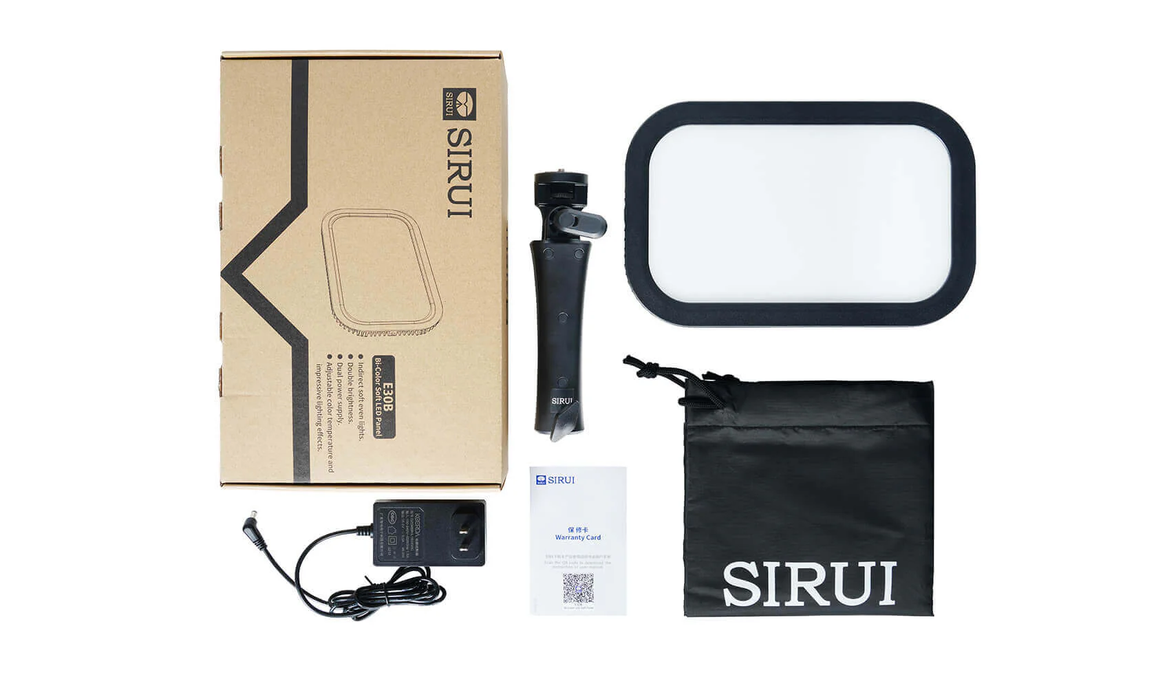 SIRUI Ultra Slim LED Video Panel Light E30B - Image 3